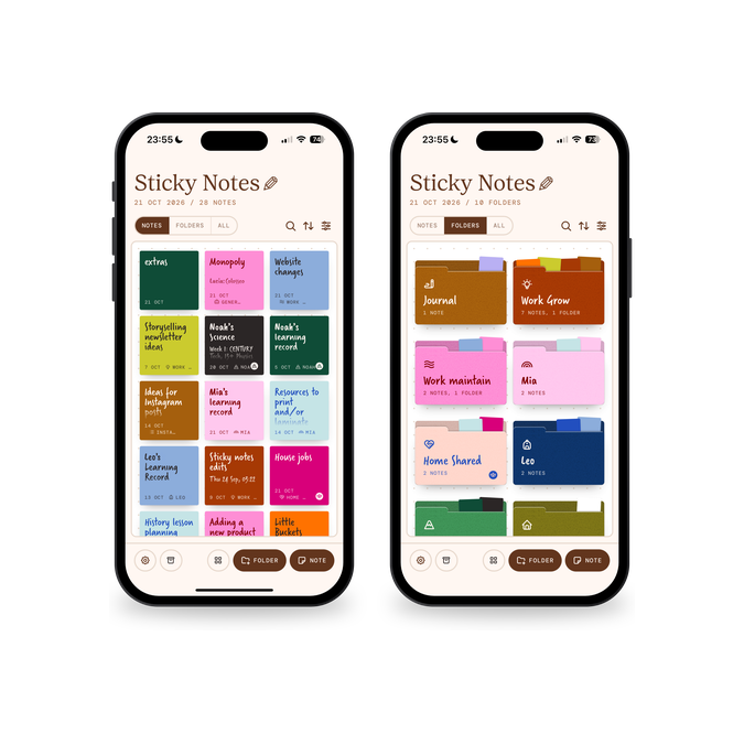 Sticky Notes App